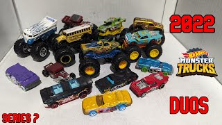 2022 Hot Wheels Monster Trucks Duos Series 7 Unboxing And Review [upl. by Modestine]