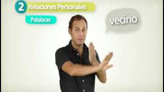 VIDEO DICCIONARIO LENGUA DE SEÑAS TOMO 1 MODULO 2 Relaciones personales palabras frases [upl. by Ping650]