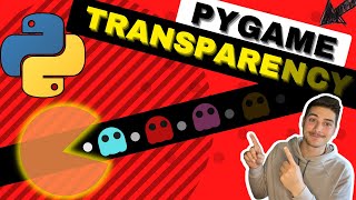 How to Change Transparency in Pygame  Transparent and Translucent Images and Objects in Pygame [upl. by Regnig]