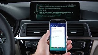 Pair Your Android Phone Via Bluetooth  BMW HowTo [upl. by Werner592]