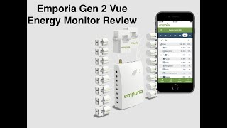 Emporia Gen 2 Vue Energy Monitor mobile app review [upl. by Publia]