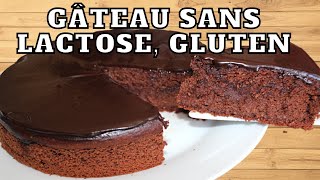 Gâteau Moelleux Chocolat Sans Lactose et Sans Gluten [upl. by Radnaxela86]