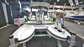 Incredible Cat DRIFT Boat HYPERGLIDER by ProGlider Boats [upl. by Vida]