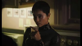 Catwoman Zoë Kravitz  All Fight Scenes  The Batman 2022 [upl. by Jerz]