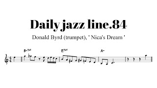 Daily jazz line 84 [upl. by Drarrej]