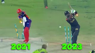 Shaheen Shah Afridi vs Babar Azam  2021 vs 2023  HBL PSL  MI2A [upl. by Mckay977]