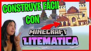 Tutorial COMO instalar y usar LITEMATICA en Minecraft│1201 Y TODAS LAS VERSIONES [upl. by Pattison43]