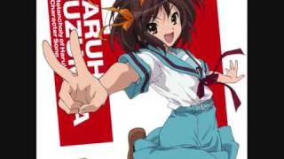 Suzumiya Haruhi no Yūutsu New Character Song Vol 1 Haruhi Suzumiya quotSono Hi Sora wa Kitto Aoiquot [upl. by Soloma]