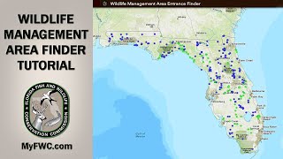 FWC Wildlife Management Area Finder Tutorial [upl. by Eissak720]