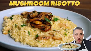 How to Make CREAMY MUSHROOM RISOTTO Like an Italian [upl. by Anneuq]