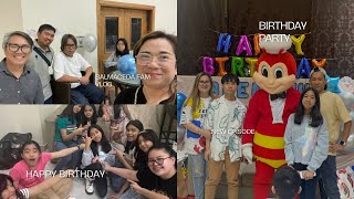 Balmaceda Fam Naki Bday may pa house tour pa familyvlog ofwlife qatarlife jollibee [upl. by Kleon928]