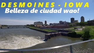 Des Moines Iowa La Mejor Ciudad De Norte America Vean Porque [upl. by Ocnarf926]