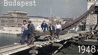 Budapest 1948 HD Colorized [upl. by Belva507]