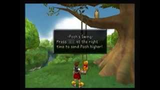 Kingdom Hearts Minigame 8 Poohs Swing [upl. by Ennovihs]