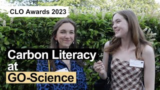 CLO Awards 2023  The Government Office for Sciences Carbon Literacy Journey [upl. by Tracy]