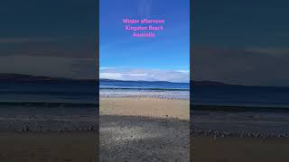 A winters afternoon Kingston Beach Hobart Tasmania Australia [upl. by Jaquenette]