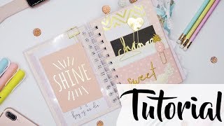 Tutorial mi nueva agenda para el bolso 2019 de Alúa Cid [upl. by Atiragram]