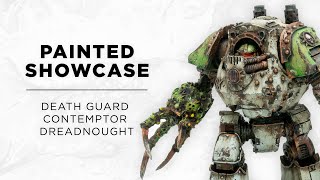 Death Guard Contemptor Dreadnought [upl. by Ijar434]