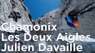 Voie Julien Davaille Arête Sud Ouest Aiguille des Deux Aigles Chamonix MontBlanc alpinisme montagne [upl. by O'Meara]