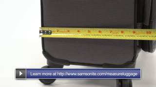 How To  Weight and Measurements of your luggage [upl. by Janik480]