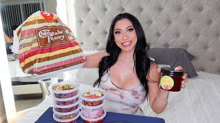 MARIAS CANDIESCheesecake Factory Mukbang LIFE UPDATE [upl. by Quincy220]