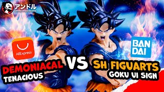 ✅ BARATO VS CARO  SH FIGUARTS VS DEMONIACAL FIT Goku Ultrainstinto Señal review 🤩 [upl. by Emma266]