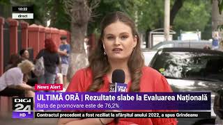 Rezultate la Evaluarea Națională 2023 Numărul elevilor cu media 5 mai mic față de ultimii doi ani [upl. by Robison]