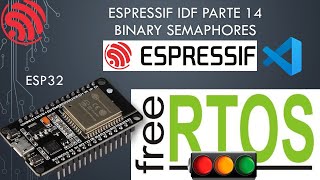 🐿️ ESP32 IDF SDK 14 FreeRTOS Binary Semaphores [upl. by Anead]