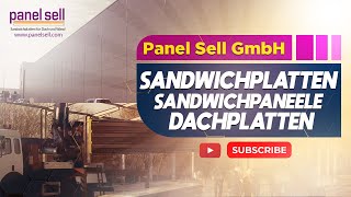 Panel sell GmbH  Sandwichplatten  Sandwichpaneele  Dachplatten [upl. by Nyleve641]