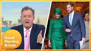 Piers Erupts at Prince Harry amp Meghans Oprah Winfrey Interview  Good Morning Britain [upl. by Ailsun]