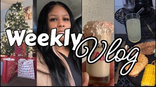 WEEKLY VLOG  Holiday Shopping  Christmas Eve Turnup and more… vlogmas vlog [upl. by Sussna]