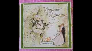 Album Mariage Champêtre  Greenery Invitation  Craft OClock [upl. by Ymar]