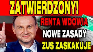 RENTA WDOWIA ZUS OGŁASZA NOWE ZASADY BĘDĄ TO NAJWIĘKSZE WYPŁATY DLA WDÓW W PAŹDZIERNIKU 2024 [upl. by Kristen]