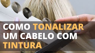 COMO TONALIZAR UM CABELO COM TINTURA  DICAS IMPORTANTES [upl. by Wahs820]