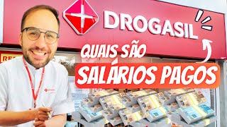 Quanto GANHA um FUNCIONÁRIO da DROGASIL [upl. by Royden]