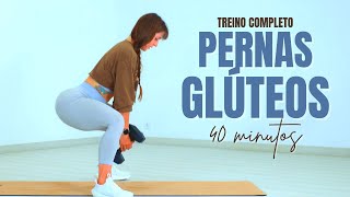 Melhor Treino de Pernas e Glúteos em Casa em 10 min [upl. by Ztirf]