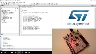 3 STM32F4ARM Cortex M4  Blink an LED using STM32 Series Boards  DiscoveryNucleo in IAR [upl. by Shannah293]