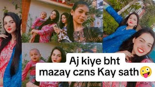 Haziq nay ki pics kharab🫢🤨Aj tw kiye khoob mazay czns Kay sath🤪😁 [upl. by Anaeda]