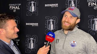 Von Sky Sport De Draisaitl im Interview [upl. by Aranat]