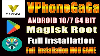 Tutorial  How to install VPhonegaga for non Rooted Devices and MOD BlackRoot Games  step by step [upl. by Nawor62]