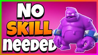 The BEST Elixir Golem Deck in Clash Royale 🏆 [upl. by Eloisa899]