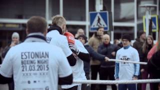 GIGA Estonian Boxing Night21032015  Boxmob in TallinnHelenius vs Karlson [upl. by Aelber]