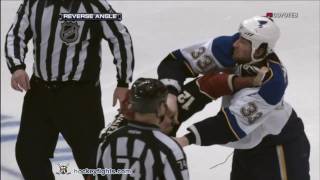 Tyson Strachan vs Paul Bissonnette Mar 22 2011 [upl. by Lynnworth]