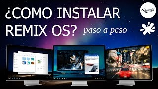 Como instalar Remix OS paso a paso  Tutorial [upl. by Virg]