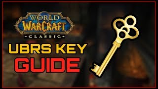 How to get the Seal of Ascension UBRS Key in Classic WoW  Classic WoW Dungeon Guides [upl. by Llarret]