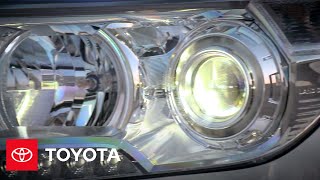 2013 Land Cruiser HowTo Headlights  Toyota [upl. by Glaudia497]