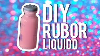 Cómo hacer RUBOR LÍQUIDO FÁCIL Y RÁPIDO  DIY RUBOR  Nani [upl. by Henleigh137]