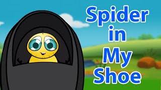 Aranha no meu sapato  rimas em português  Spider In My Shoe  Kids Channel Português [upl. by Aremaj]