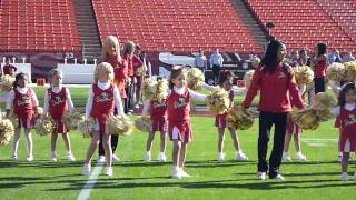 2009 SF 49ers Jr Gold Rush  Mini Routine [upl. by Dyson]