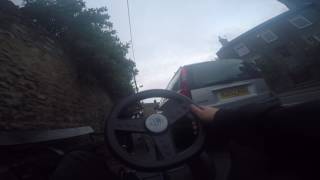 Towing the berg go kart 4 [upl. by Navad]